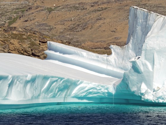 Eisbergdetail
