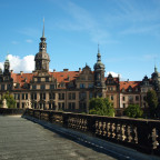 Residenzschloss vom Dresdner Zwinger aus gesehen