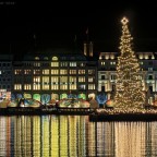 Weihnachtliches Alsterhaus