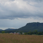 Blick auf den Lilienstein - Papststein - Gohrisch