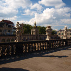 Dresdner Zwinger - Blick zum Kronentor