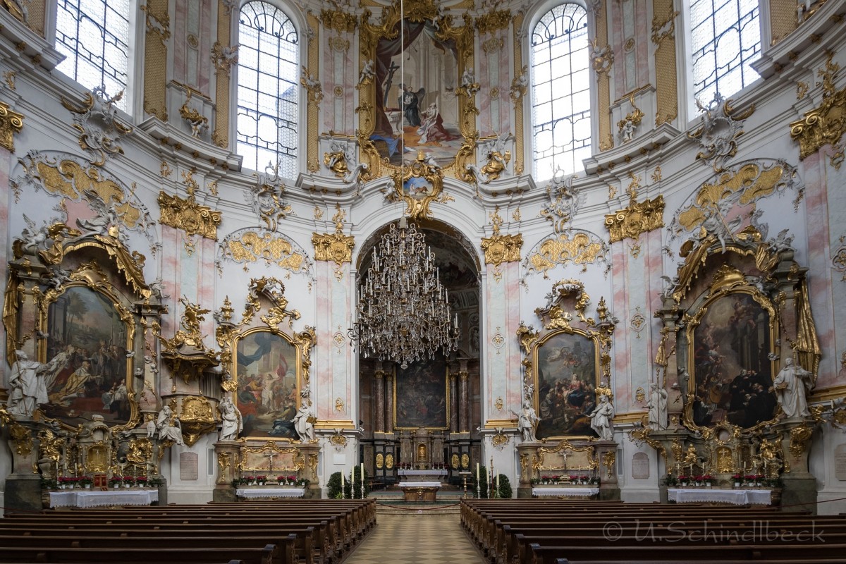 Kloster Ettal Innenraum